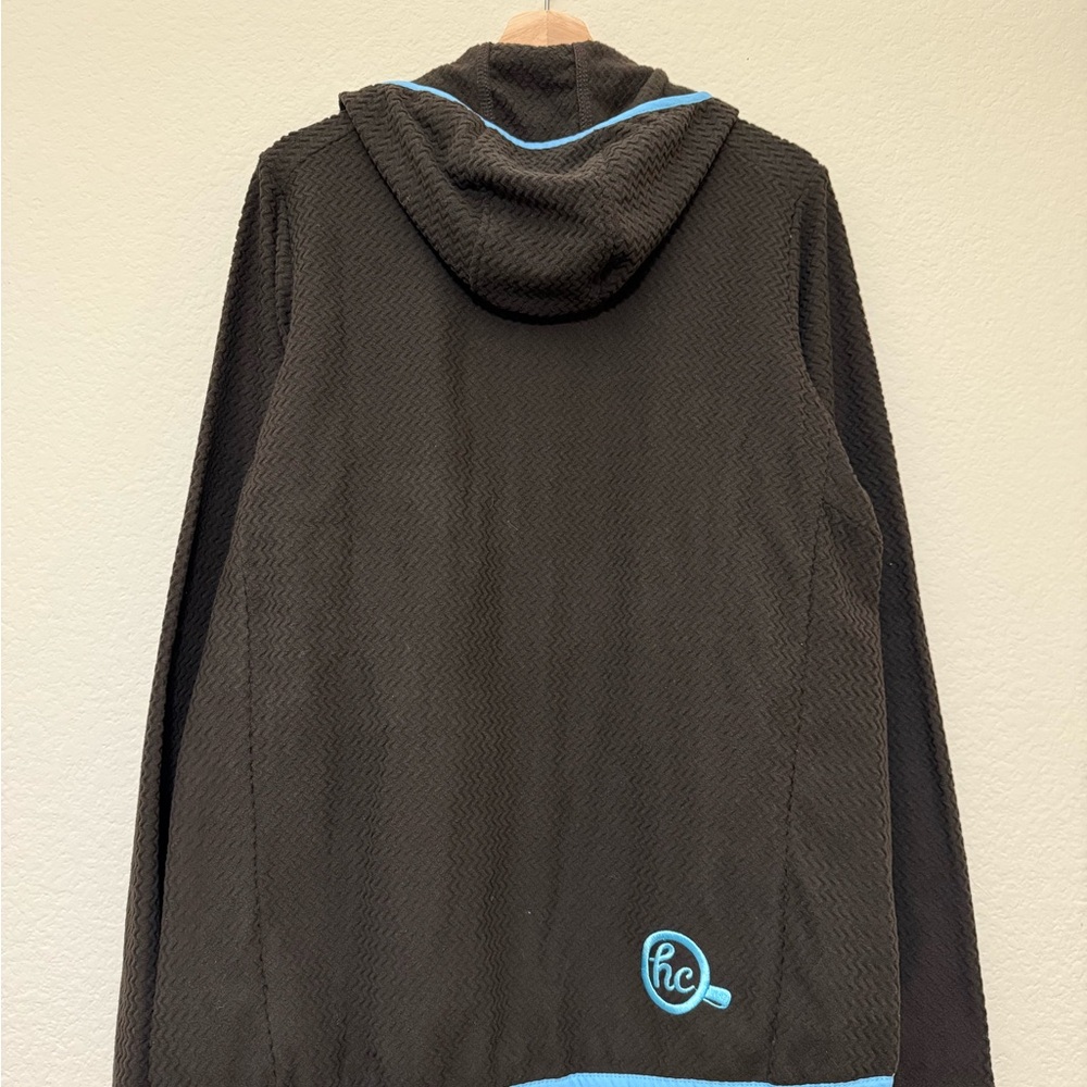 Hot Chocolate Run Race Hoodie Ventures Endurance Fleece Jacket Unisex M - Picture 7 of 8